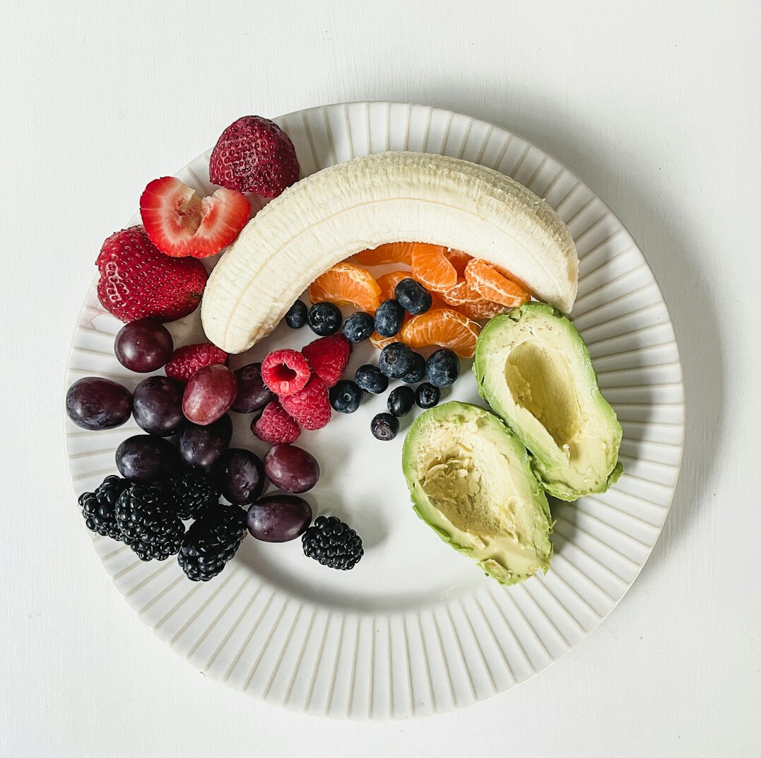 healthy balanced meal plate